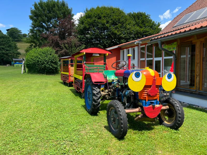 Traktorfahrt mit unserem Rauschelesee-Express